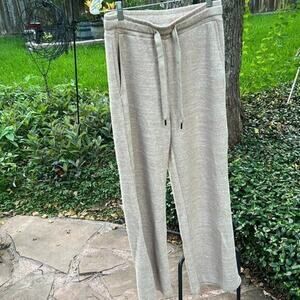 ▶️ 7 For All Mankind ◀️ Tan/Cream Knit Sweat /Sweater Pants.